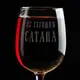 Бокал для вина "Не сегодня, Сатана" в крафтовой коробке