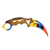Нож Керамбит из CS GO (Marble fade)
