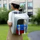 Рюкзак-переноска для кошек и собак 39х32х23 CosmoPet CP-40 Gray
