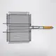Решетка для гриля и барбекю глубокая 38х26 см BQ-10