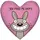 Подушка сердце XXL You make me happy 57x57 см (6PS_15L033)