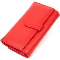 Вместительный кошелек для женщин ST Leather 19391 Красный