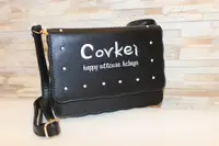 Сумка клатч жіноча чорна код 7-1194
