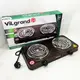 Настольная плита ViLgrand VHP132. Цвет: коричневый