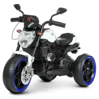 Детский мотоцикл Bambi M 4534-1 белый