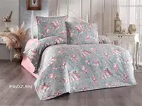 Полуторное Постельное белье Фланель Belizza Frozen 160х220см