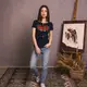 Вышиванка женская Moderika Маковое Поле синяя M