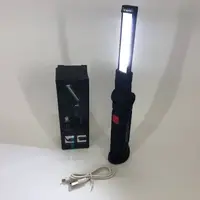 Світлодіодний ліхтар кемпінг W52 SMD + COB, червоний + білий, магніт, гачок, кемпінговий складний ліхтар