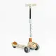 Самокат трехколесный Skyper, колеса PU 125 х 40 мм со светом, музыка, руль складной. Orange (153733)