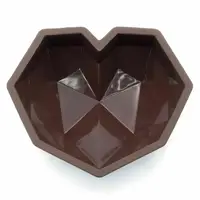 Форма для выпечки Lessner Chef Choco 10253 22,6x19,6x7 см коричневая