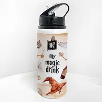 Пляшка для води з трубочкою My magic drink (Гаррі Поттер) 600 мл (PLV_25A029)