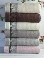 Kamelya рушники 50х90см., 6 шт/уп. Пеньє. Sikel Туреччина