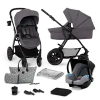 Универсальная коляска 3 в 1 Kinderkraft Xmoov CT Dark Gray (KSXMOV00DGR3000)