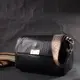 Классическая кожаная женская сумка с оригинальной плечевой лямкой Vintage 22405 Черная