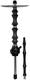Шахта для кальяна Sunrise Hookah Classic Wood Black деревянная на 1 трубку Шахты для кальяна дерево + сталь