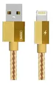 Lightning кабель 1 м Gefon золотой Remax RC-110i