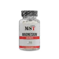 Витамины и минералы MST Magnesium Taurate + Vitamin B6, 60 капсул