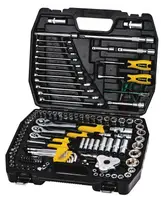 Набір ключів та насадок торцевих MASTERTOOL PROFI 1/4"-3/8"-1/2", 121 шт (78-5121)