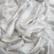 Ткань плательная атлас шелк листя св/беж