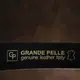 Ремень мужской GRANDE PELLE 00778 джинсовый Черный