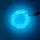 Світлодіодна стрічка RESTEQ блакитна 3 м ICE BLUE LED неоновий провід з контролером для костюмів декору авто