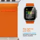 Нейлоновый ремешок Spigen для Apple Watch (49/45/44/42) - Lite Fit Ultra, Orange (AMP05986)