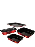 Набір форм для запікання Berlinger Haus MetalliС Line Burgundy Edition BH-7620 4 предмети