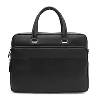 Чоловічі шкіряні сумки Borsa Leather K18820-1bl-black