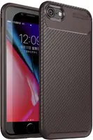 Чехол-накладка TOTO TPU Carbon Fiber 1,5mm Case Apple iPhone 7/8/SE 2020 Coffee