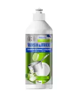 Средство для мытья посуды Wash & Free Зеленое яблоко и экстракт эдельвейса 724267 500 мл
