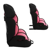 Дитяче автокрісло JOY, система ISOFIX, універсальне, група 1/2/3. Pink and black (156751)