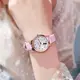 Часы женские с розовым ремешком код 679