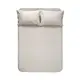Простынь с наволочками Lotus Home Washed Cotton - Kahve-bej 260*280