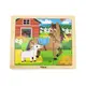 Деревянный пазл Viga Toys Лошадки 9 эл. (44624)