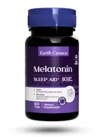 Натуральная добавка Earth‘s Creation Melatonin 10 mg, 60 капсул