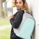 Рюкзак антивор городской XD Design Bobby Compact 14", Mint Green P705.537