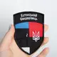 Шеврон на липучке Естонський Бандерівець Эстония флаг Эстонии и УПА 7х10 см вышитый патч нашивка