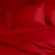Подростковая постель сатин с простыней на резинке BURGUNDY CS2