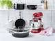 Сотейник со стеклянной крышкой KitchenAid Aluline CW001978-002 28 см 4.2 л черный