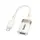 Переходник HOCO Crystal Type-C male to USB female 3.0 adapter UA39A |0,125m, 5GMbps, OTG|
