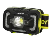Фонарь налобный WERTVOLL 6 режимов, датчик движения СREE LED/RED LED/COB LED IP65, Li-pol 1800 mAh/t (RX-8015)