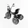 Детский велосипед 3-х колесный BS 800 BestTrike украинская озвучка музыкальная фара. Black (168722)