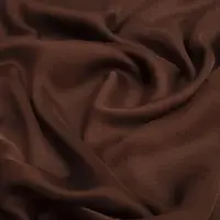 Тканина шифон шовк натуральний коричневий