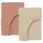 Простыни на резинке 180х200х20 набор COPPER/ BEIGE GEOMETRY