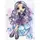 Картина по номерам "Rainbow High. Violet" со стразами 30х40см