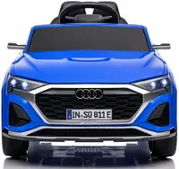 Детский электромобиль Audi SQ8 12V синий с пультом управления Diego