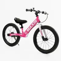 Дитячий велобіг Corso MAXIS MX-018 колеса 16" надувні сталева рама. Pink (176650)
