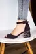 Женские босоножки Fashion Zachie 2975 38 размер 24,5 см Фиолетовый