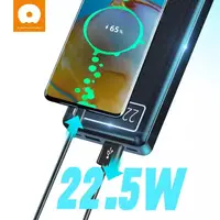 Power Bank WUW Y101 (22.5W) 2USB+Micro+Type-C LCD (10000mAh) (Білий)