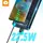 Power Bank WUW Y101 (22.5W) 2USB+Micro+Type-C LCD (10000mAh) (Білий)